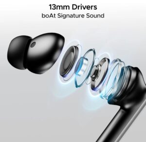 boAt wireless earphones for music and gaming experience